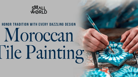 Moroccan Tile Painting