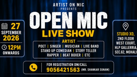 Open MIc Live Show