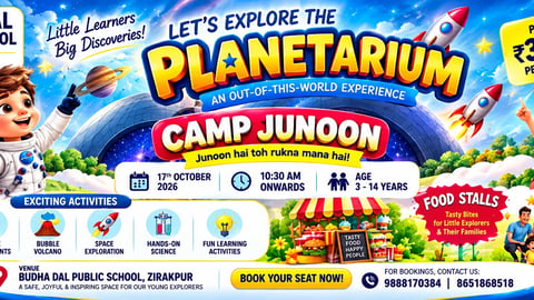 Camp Junoon – Planetarium