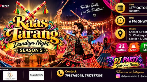 Raas Tarang – Dandiya Night Season 5