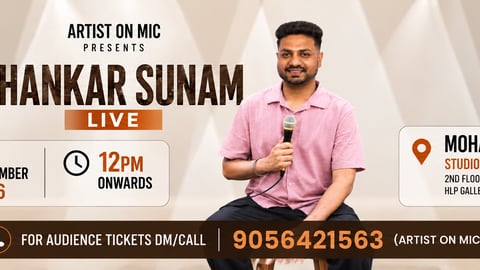 Shankar Sunam Live