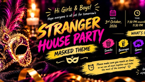 Stranger House Party