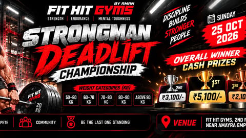 Strongman Deadlift Championship